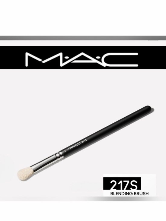 MAC Cosmetics Other - Mac Cosmetics 217S Blending Brush Brand New Authentic Synthetic